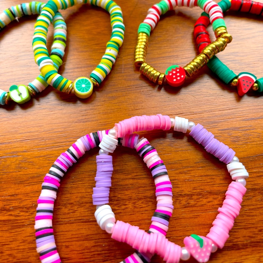 Fruity styles bracelets :) 2 pack + comment below which ones you want :) - Picture 1 of 5
